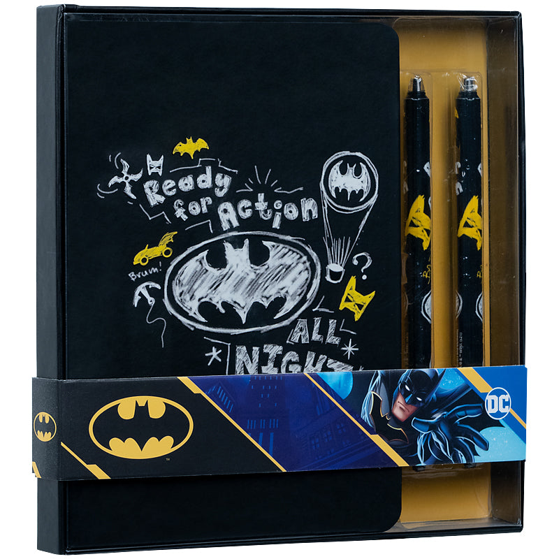 Набір подарунковий блокнот+2 ручки Kite DC Comics21-499. Фото 6