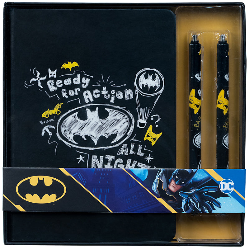 Набір подарунковий блокнот+2 ручки Kite DC Comics21-499. Фото 7