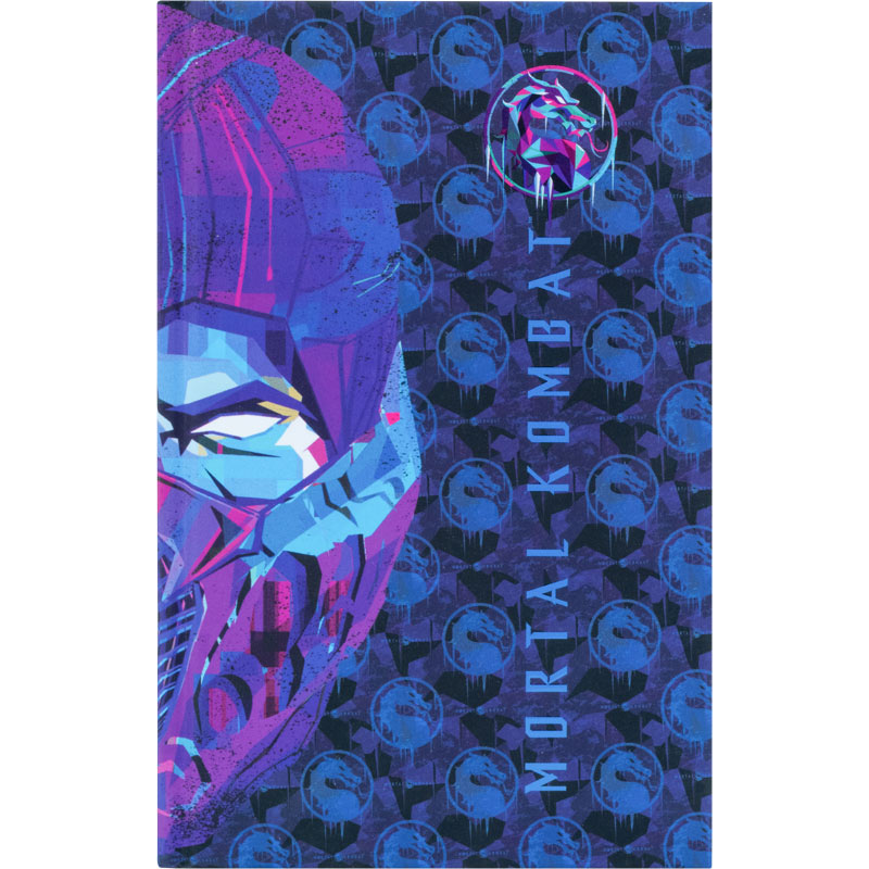 Книга записна Kite Mortal Kombat MK22-199-2, тверда обкладинка, А6, 80 аркушів, клітинка