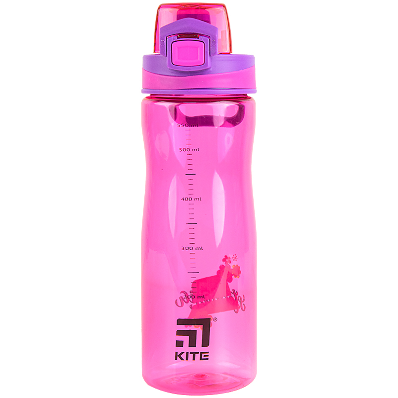 Пляшечка для води Kite Stephania K22-395-05, 650 мл, рожева. Фото 2
