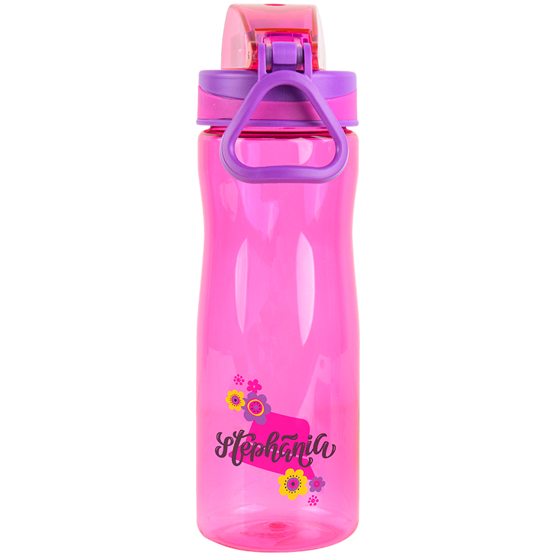 Пляшечка для води Kite Stephania K22-395-05, 650 мл, рожева
