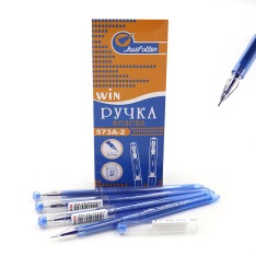 Ручка Winning гелева Пір'ячко синя 0,5мм WZ-573-12BLUE
