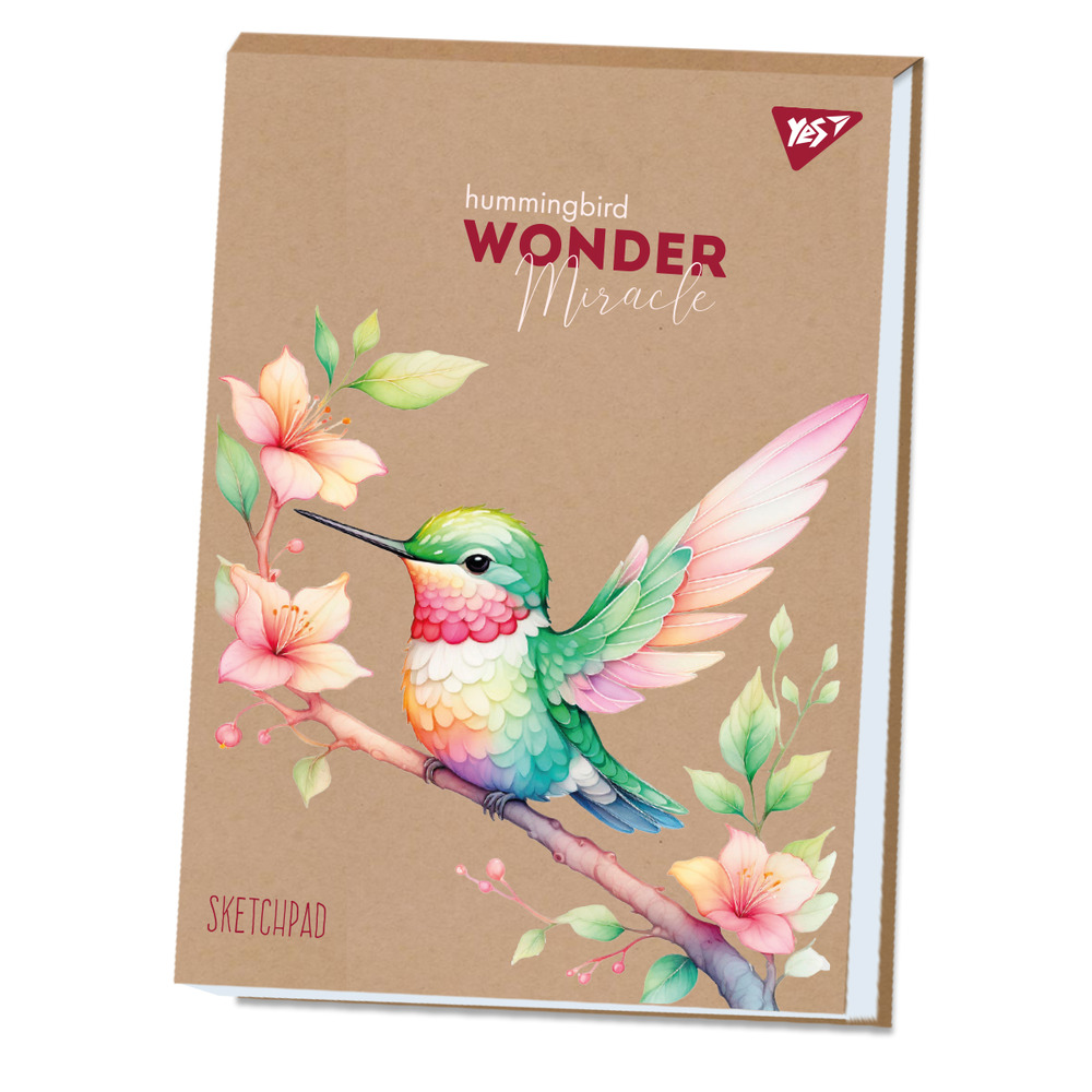 Альбом для малювання YES Hummingbird А4 30 аркушів 130580