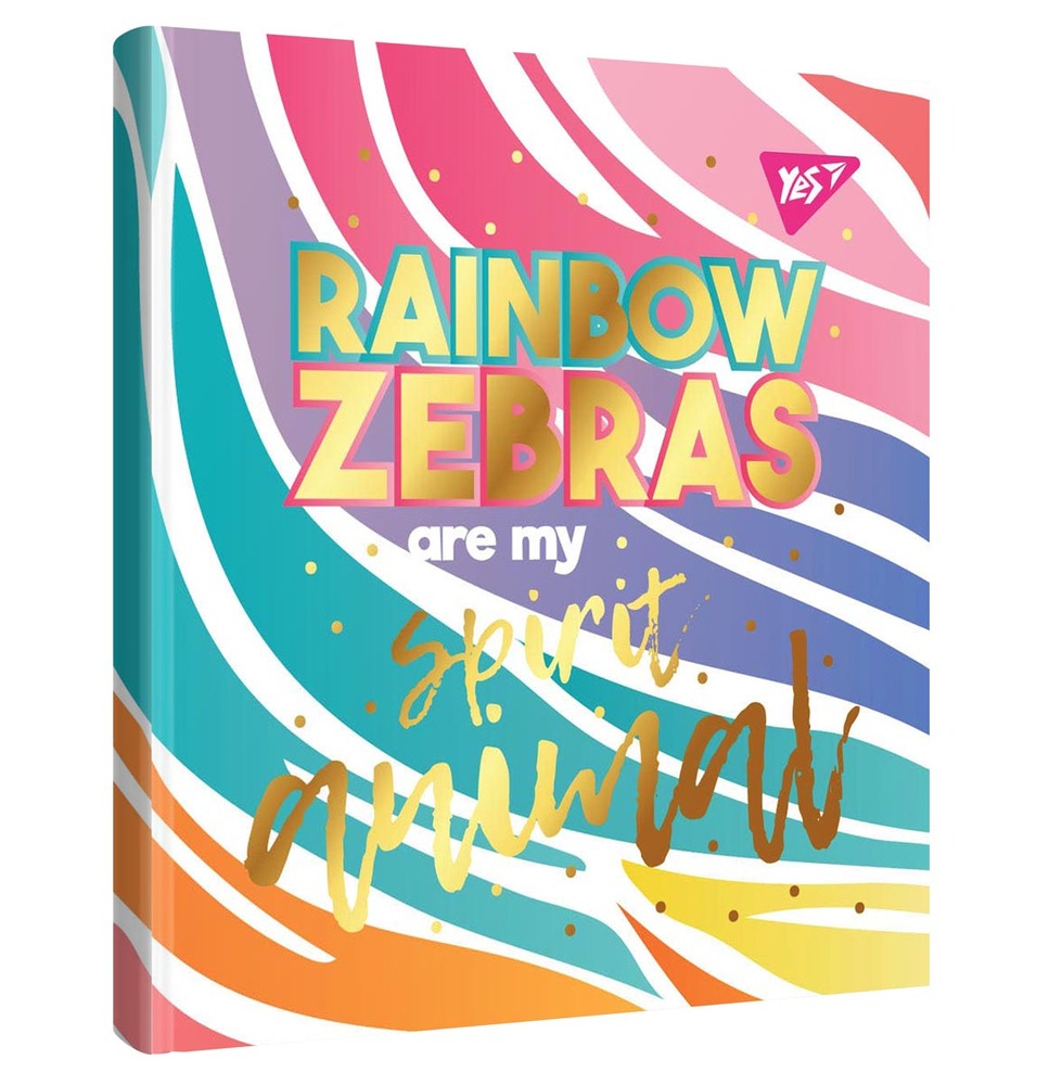 Блокнот для записів YES 150х150 64 аркуша клітинка Rainbow 151626