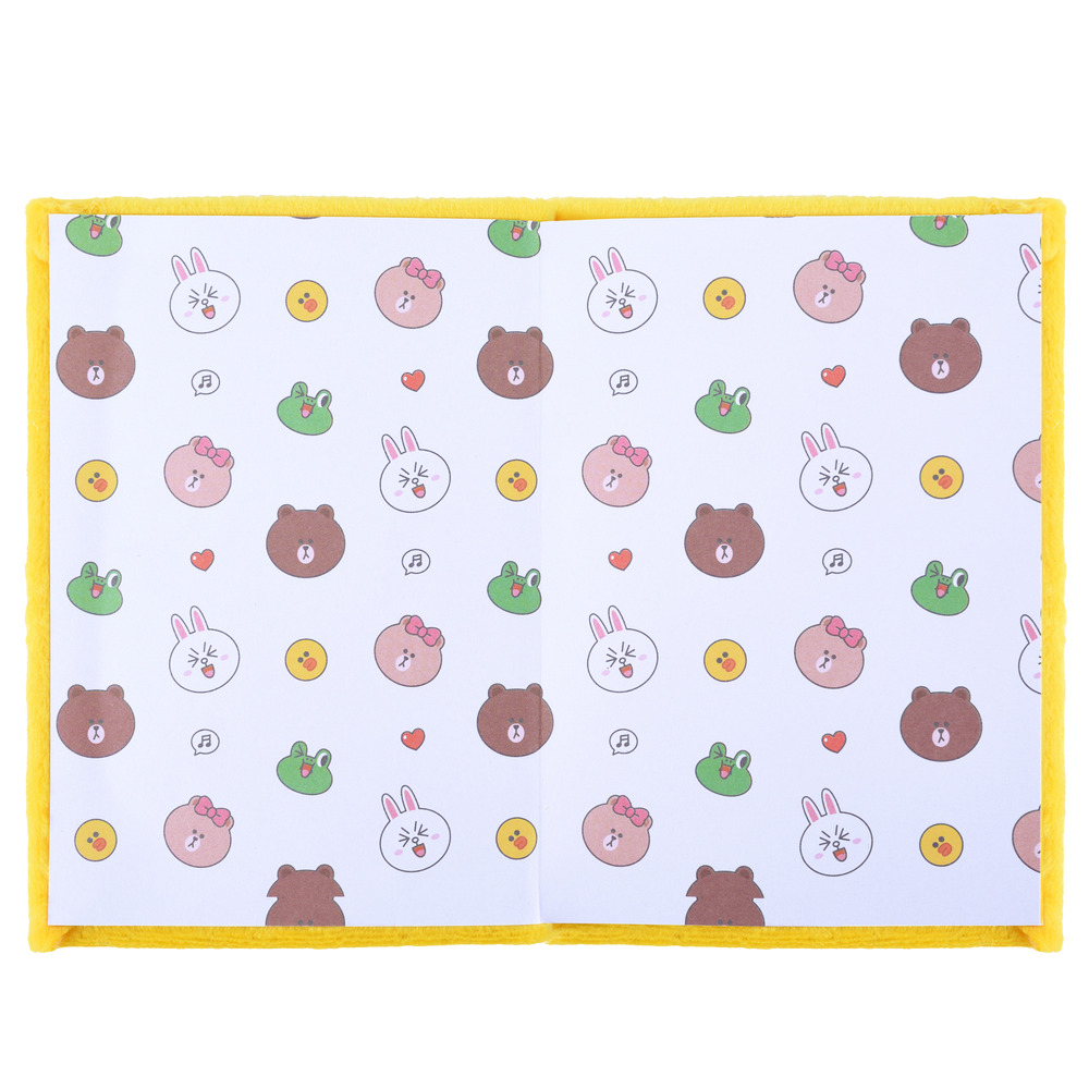 Блокнот пухнастий YES А6 80 аркушів лінійка Line Friends Sally 151748. Фото 3