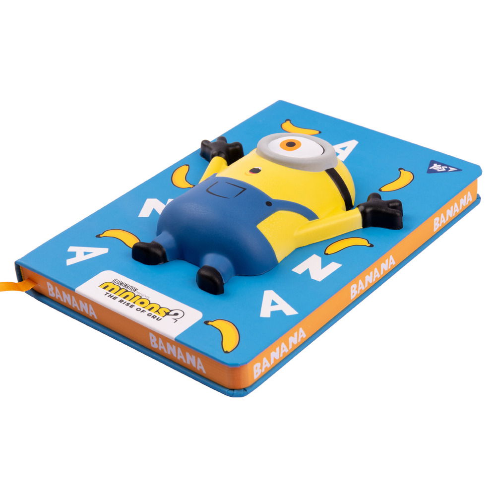 Блокнот-сквіш YES А5 128 аркушів лінійка Minions 151789. Фото 2