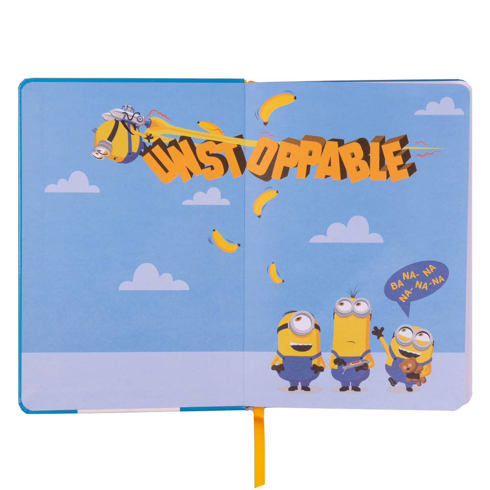 Блокнот-сквіш YES А5 128 аркушів лінійка Minions 151789. Фото 3
