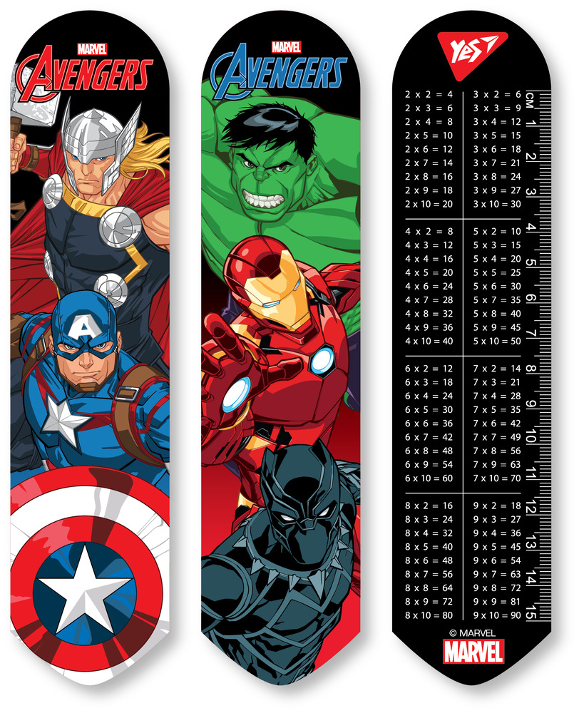Закладинка 2D Yes Marvel.Avengers 707717