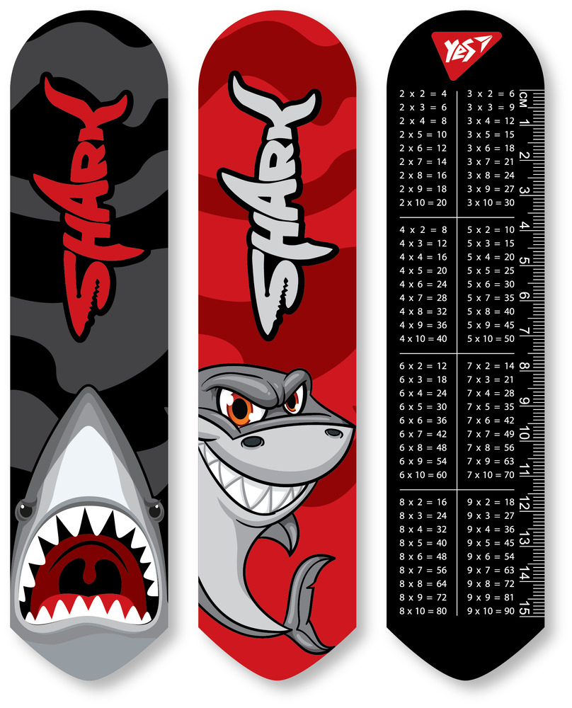 Закладинка 2D Yes Shark 707713