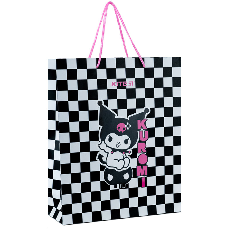 Пакет паперовий подарунковий Kite Kuromi HK24-266, 26х32см