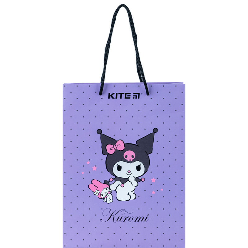 Пакет паперовий подарунковий Kite Kuromi HK24-265, 18х24см. Фото 2