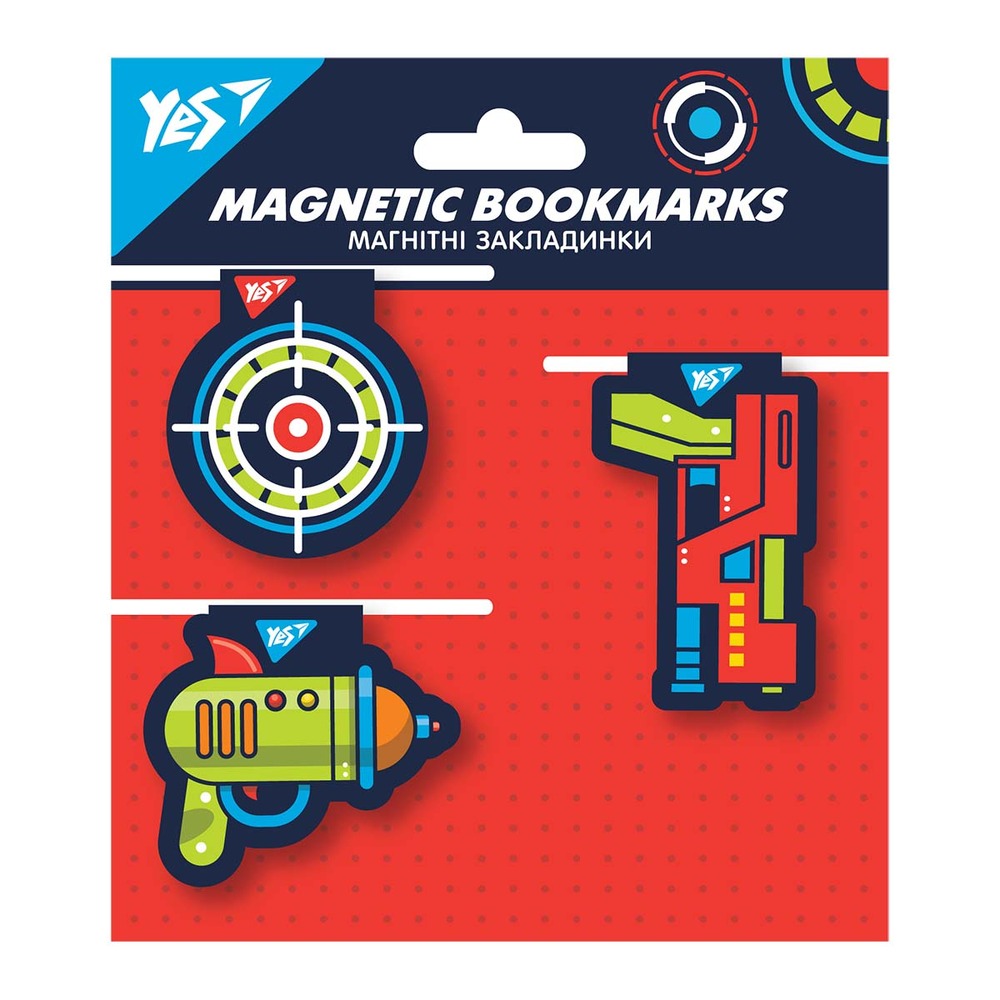 Закладки магнітні Yes Blaster 3 шт 707729