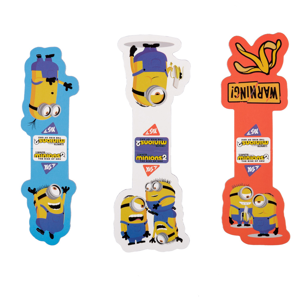 Закладки магнітні Yes Minions 3 шт 707831. Фото 2