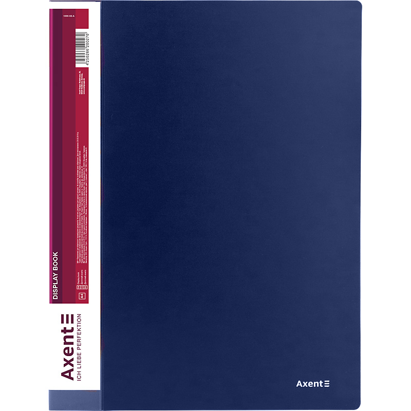 Дисплей-книга Axent 1030-02-A, А4, 30 файлiв, синя