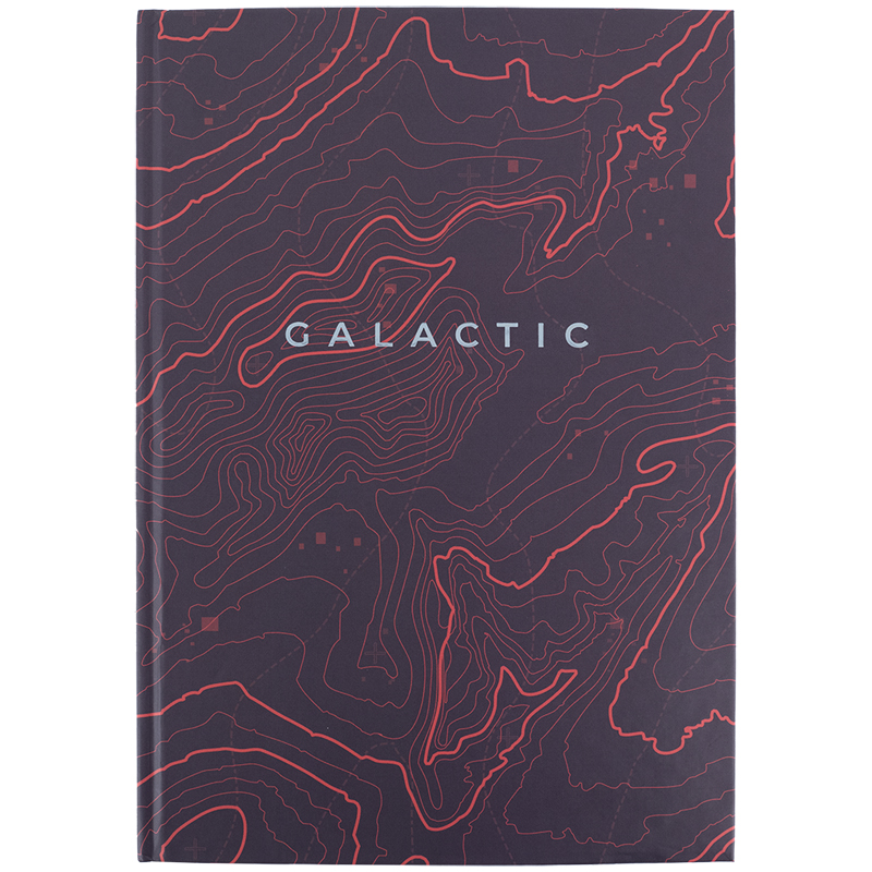 Книга записна Axent Earth Colors А4, 96 аркушів, клітинка, Galactic 8422-576-A