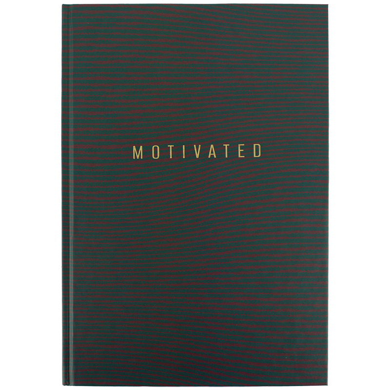 Книга записна Axent Earth Colors А4, 96 аркушів, клітинка, Motivated 8422-572-A