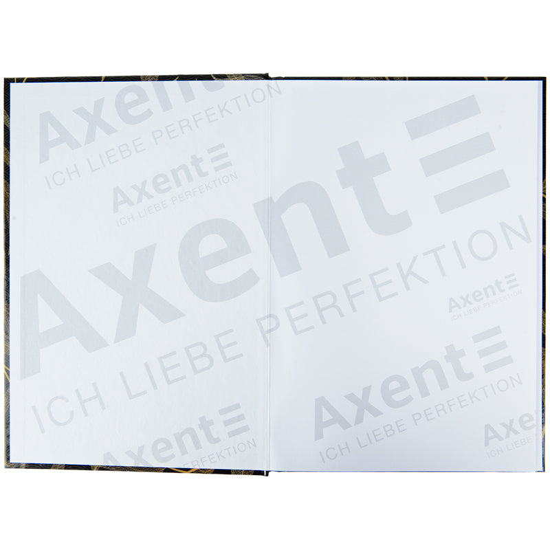 Книга записна Axent Waves А4, 96 аркушів, клітинка, чорна 8422-561-A. Фото 2