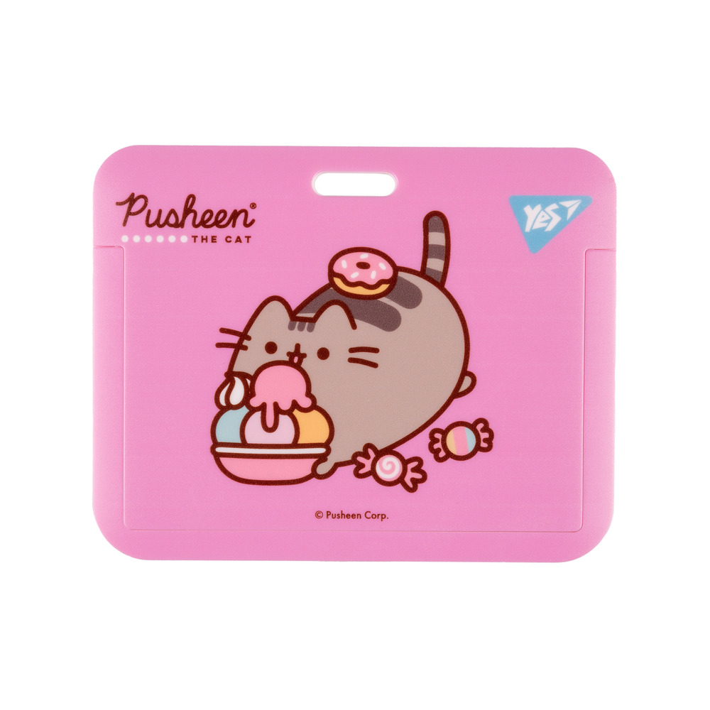 Бейдж горизонтальний Yes Pusheen слайдер 940323. Фото 2