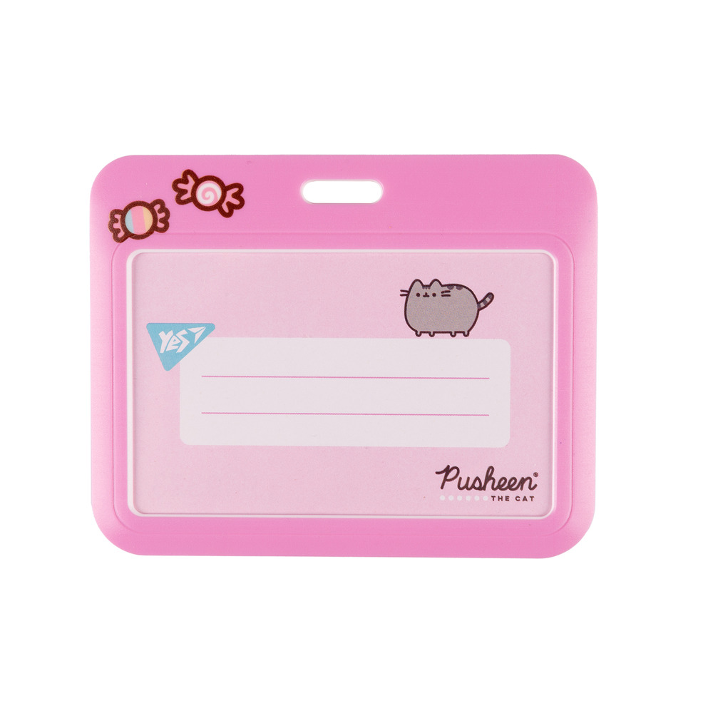 Бейдж горизонтальний Yes Pusheen слайдер 940323