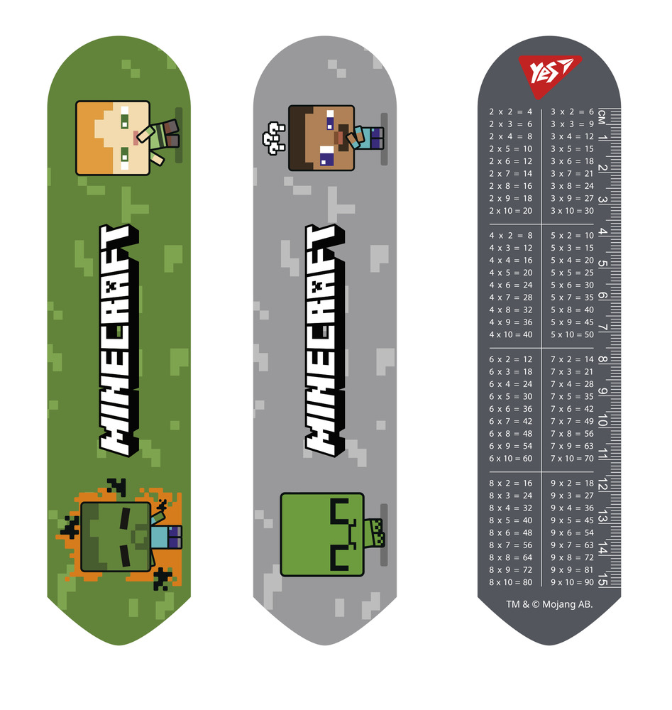 Закладка 2D Yes Minecraft Creeper 708130