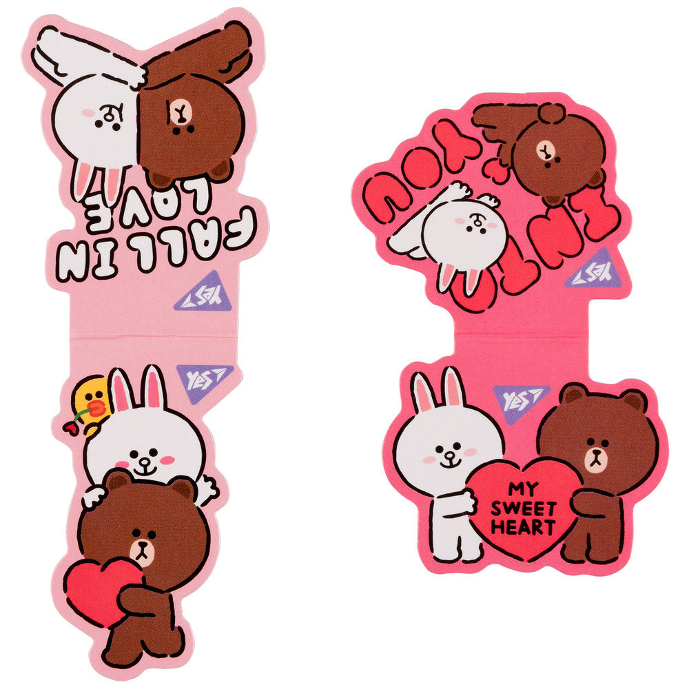Закладки магнітні Yes Line Friends Sweet heart 2 шт 708107. Фото 2