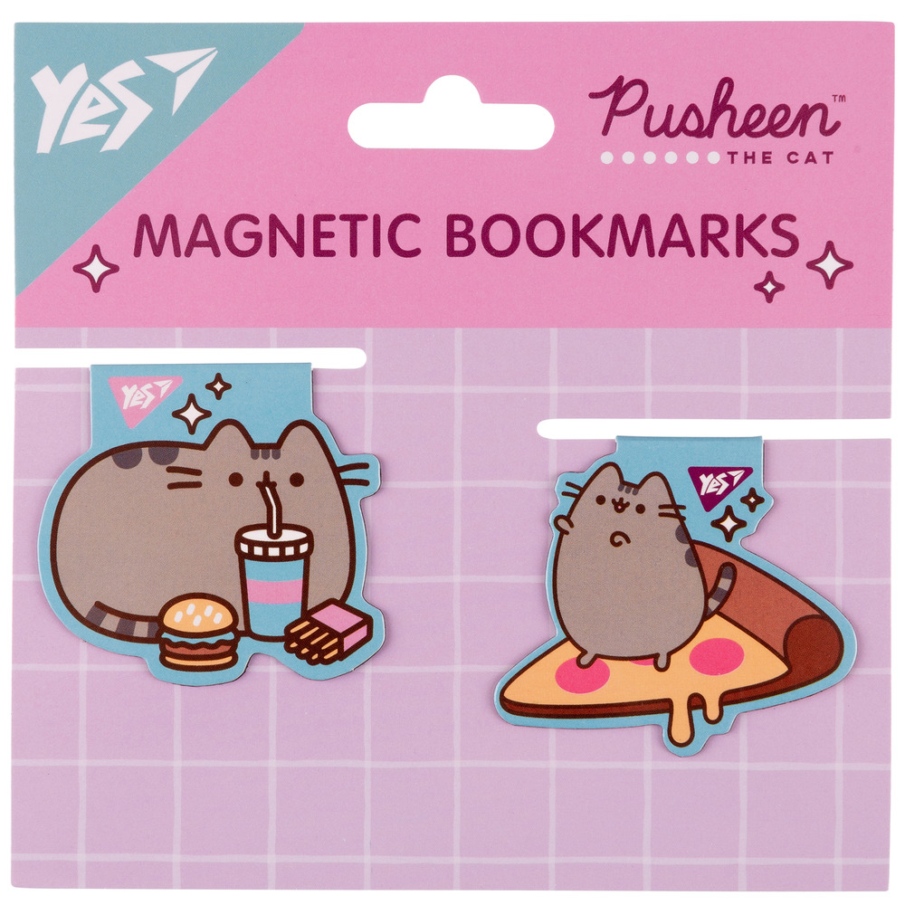 Закладки магнітні Yes Pusheen food 2 шт 708104
