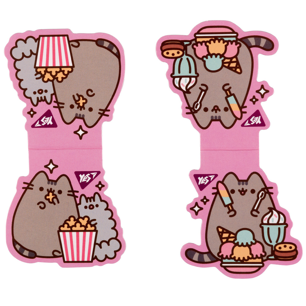 Закладки магнітні Yes Pusheen candy 2 шт 708105. Фото 2