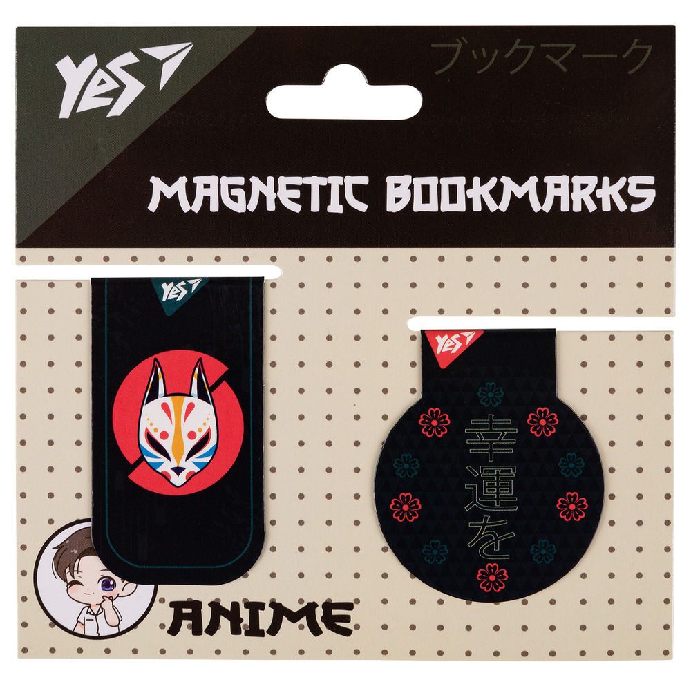 Закладки магнітні Yes Anime fox 2 шт 708120