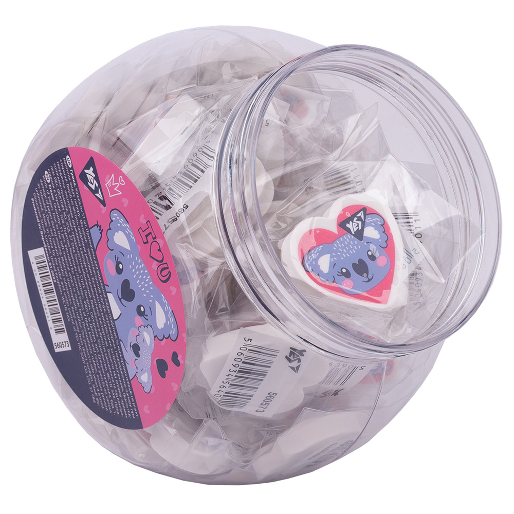 Гумка фігурна Yes Koala 560573 (51 шт)