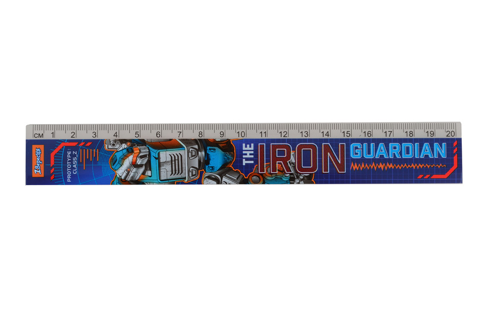 Лінійка 1 Вересня 20 см Steel Force 370504