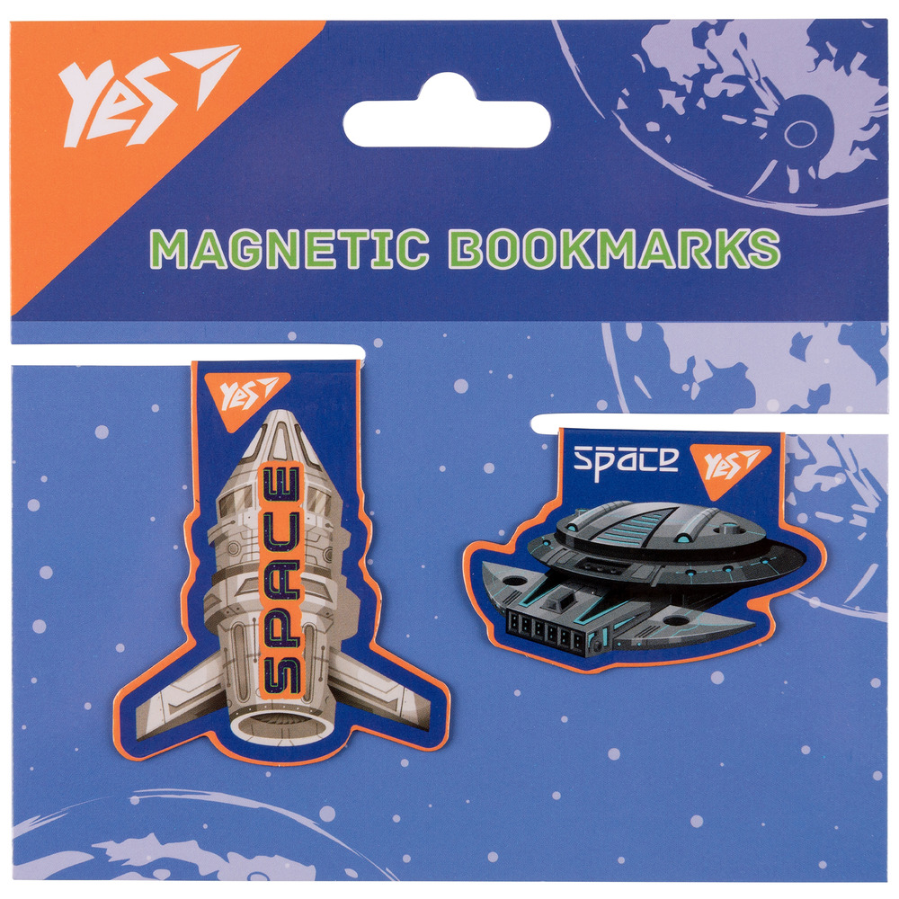 Закладки магнітні Yes Ultra Space 2 шт 708117