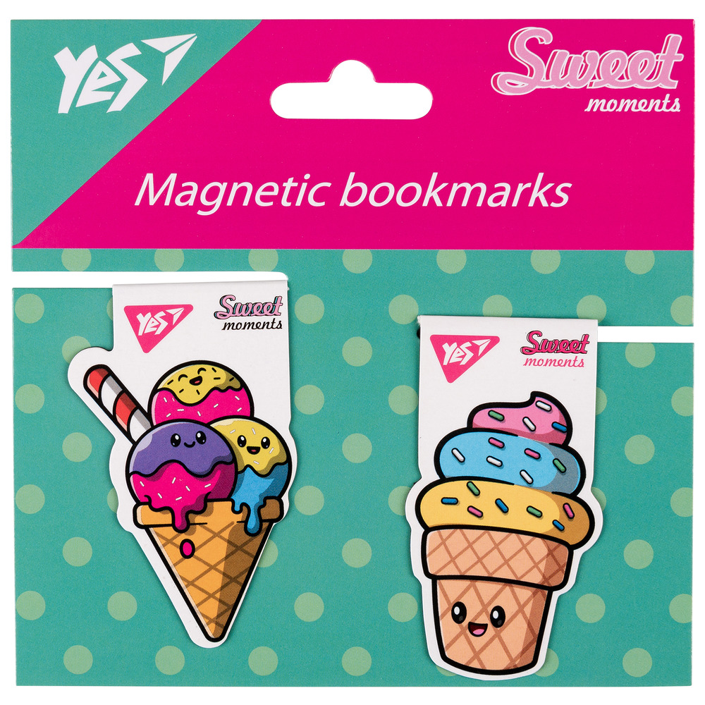 Закладки магнітні Yes Sweet Cream Ice cream 2 шт 708115