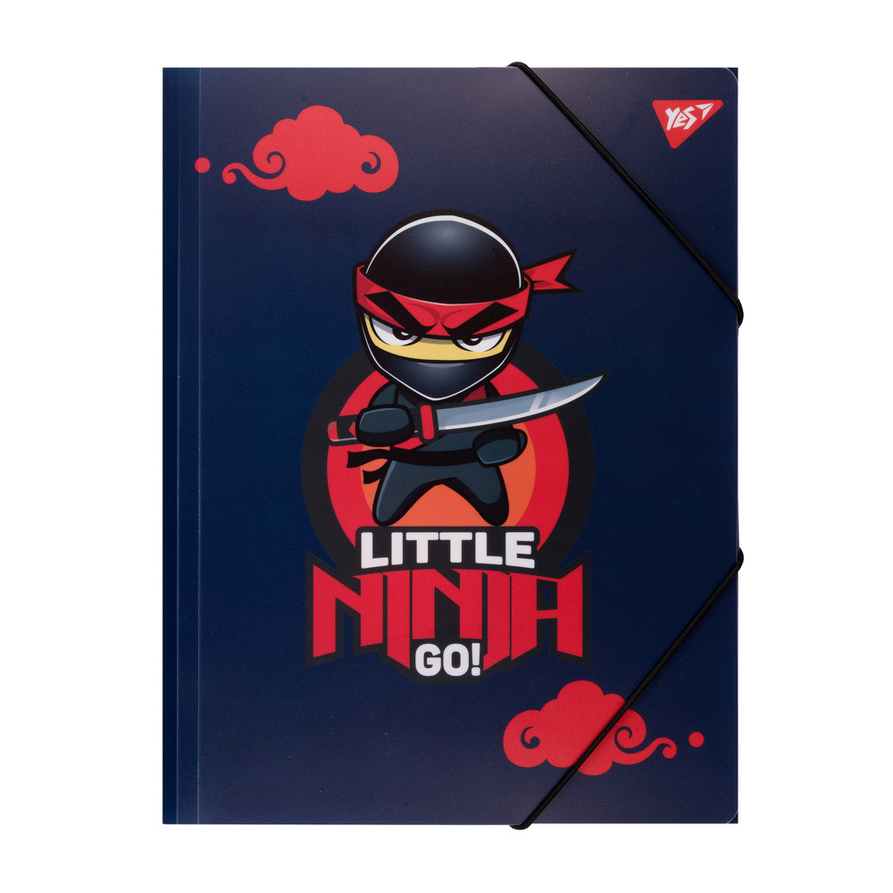 Папка на гумках Yes Ninja A4 492218