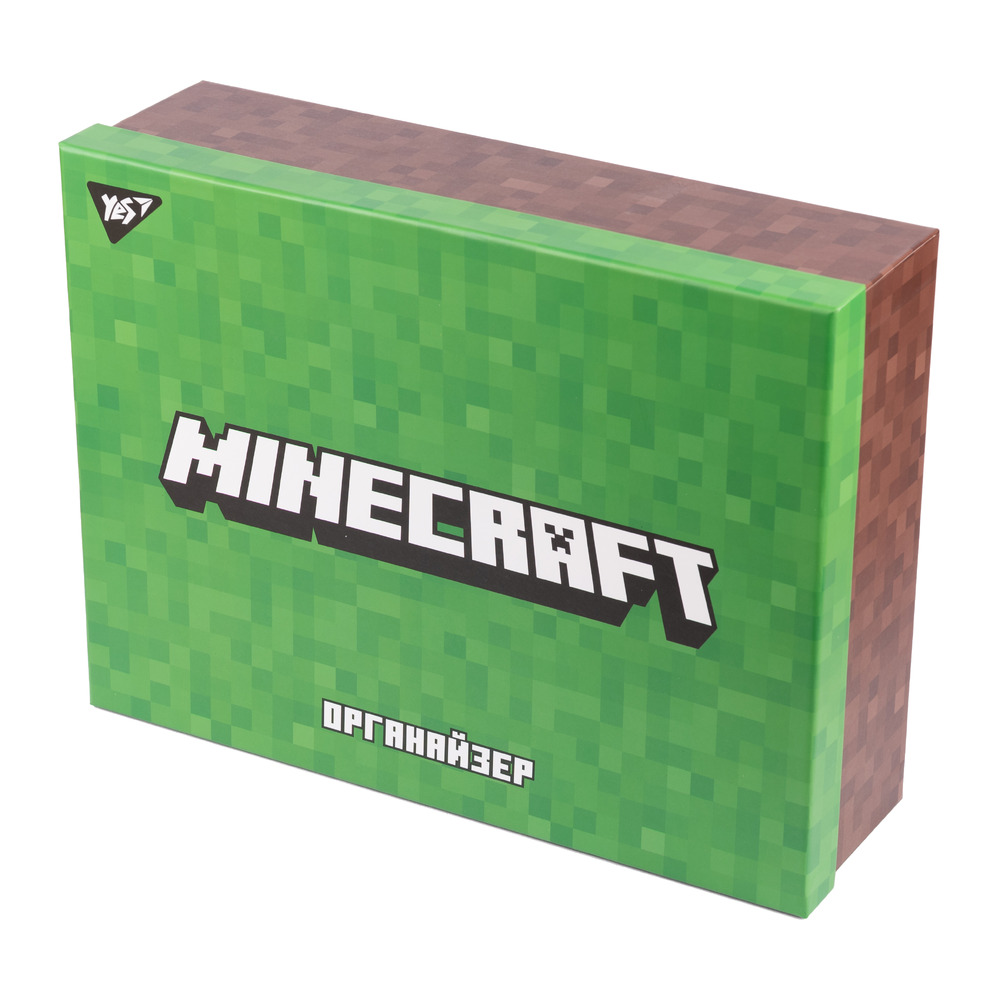 Настільний органайзер у наборі YES Minecraft картонний, 4 предмети 450108. Фото 2