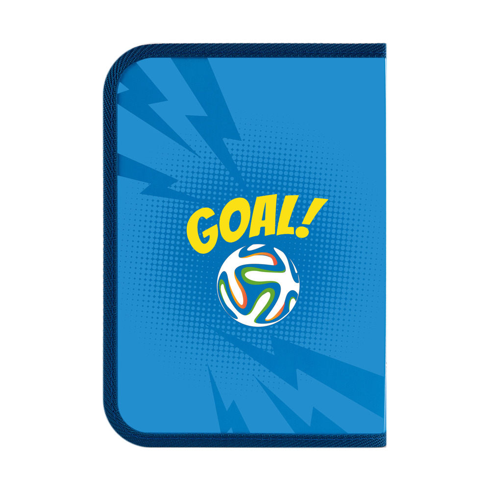 Папка для зошитів пластикова на блискавці Yes Football В5 492205. Фото 4
