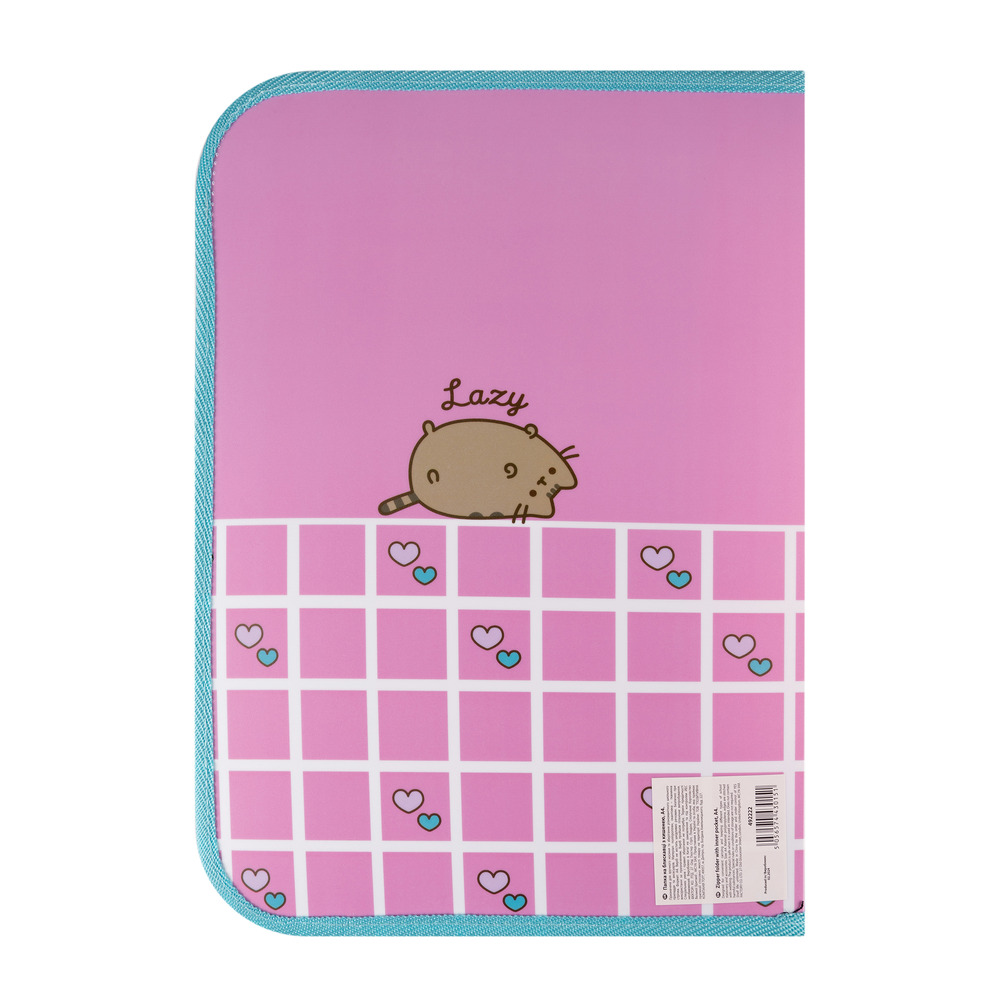 Папка факультативна Yes Pusheen Hearts FC з внутрішньою кишенею 492222. Фото 6