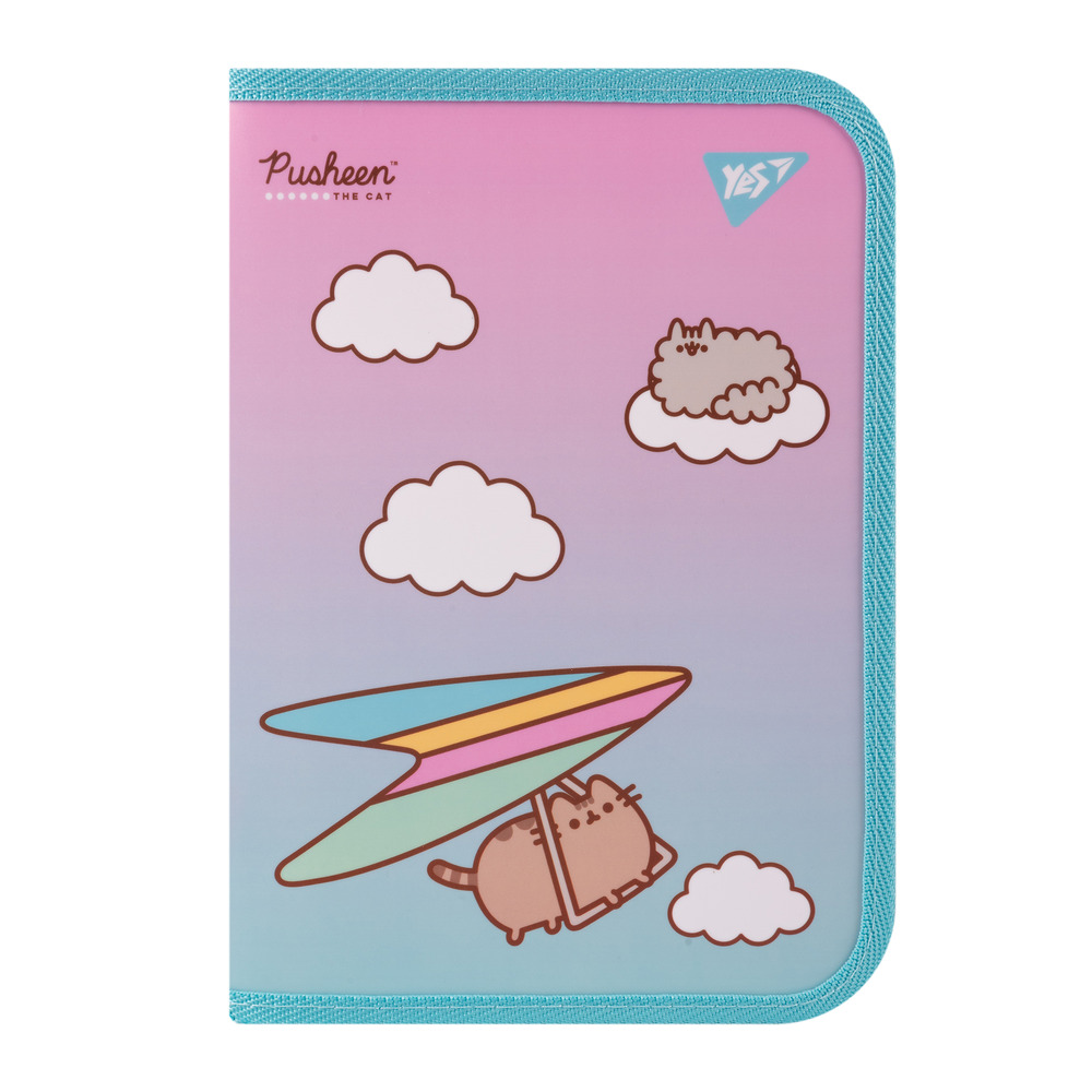 Папка для зошитів пластикова на блискавці Yes Pusheen Stormy В5 492204