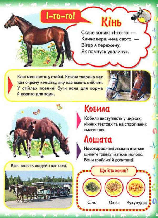 Книга Моя перша книга. Про свійських тварин. Фото 3