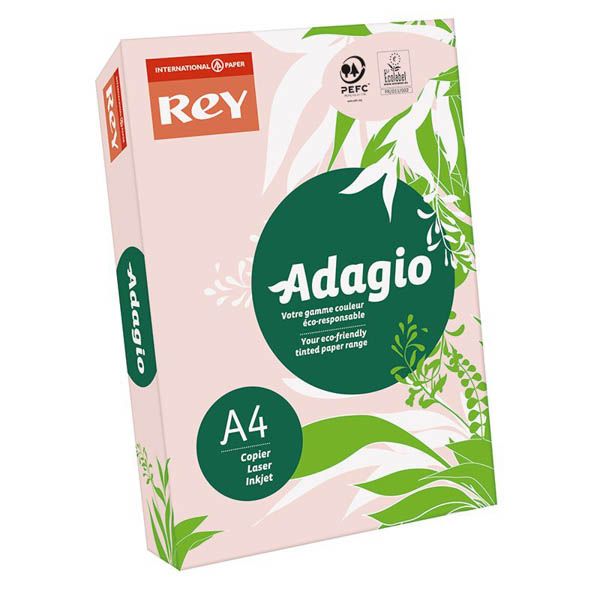 Папір Adagio А4 250 аркушів 89 світло-рожевий 00-00014579