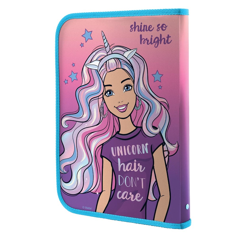 Папка факультативна Yes Barbie FC з внутрішньою кишенею 491912. Фото 2