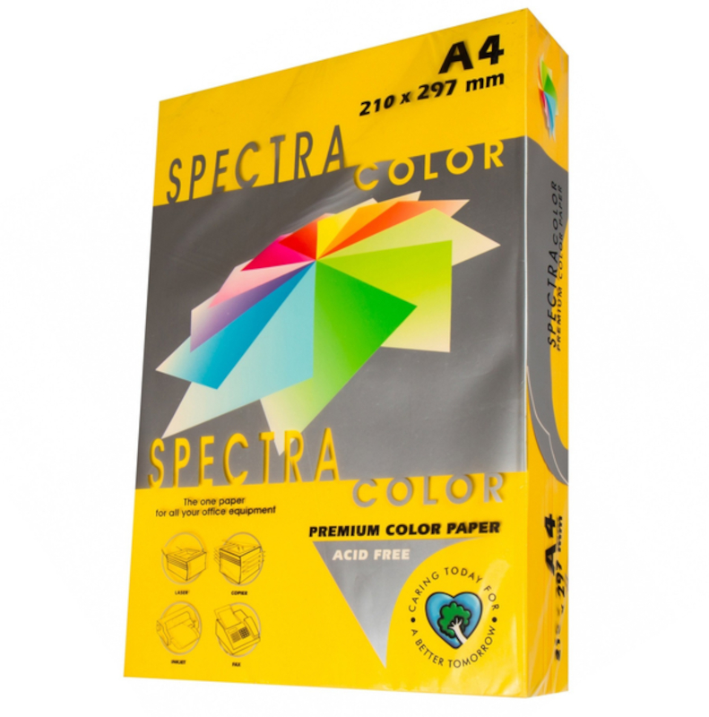 Папір Spectra color А4 500 аркушів золотий (Gold) IT200 
