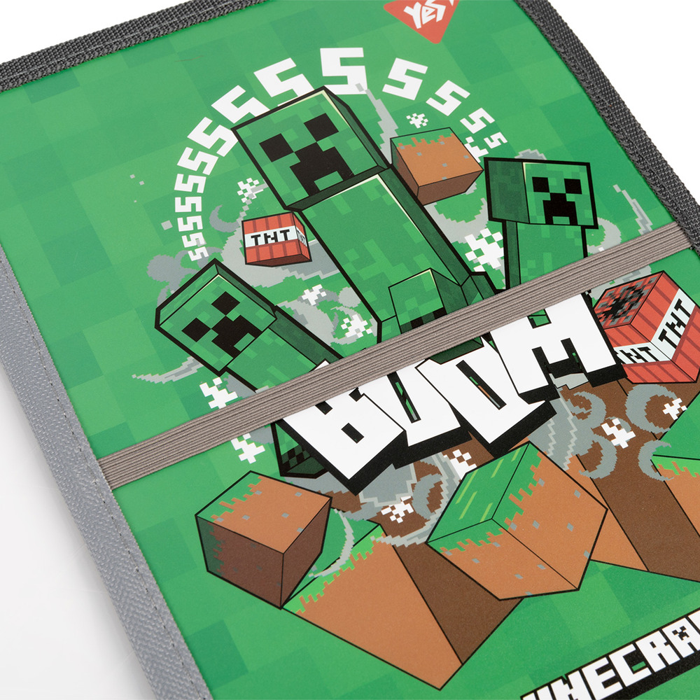 Папка-органайзер Yes А4 на блискавці Minecraft 492088. Фото 5