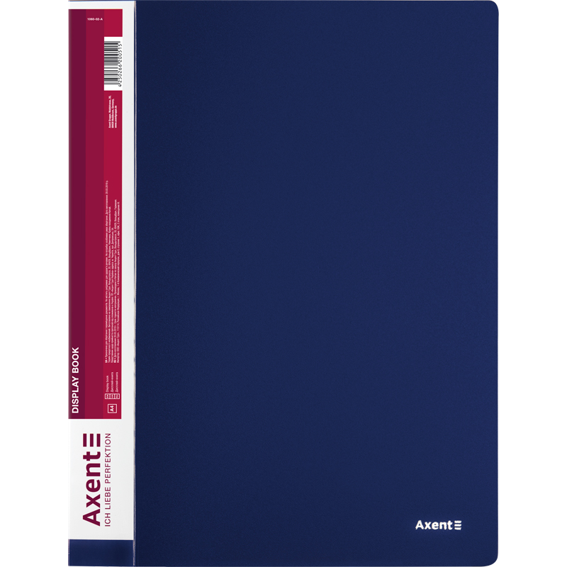 Дисплей-книга Axent 1060-02-A, А4, 60 файлiв, синя