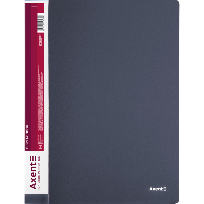 Дисплей-книга Axent 1060-03-A, А4, 60 файлiв, сіра