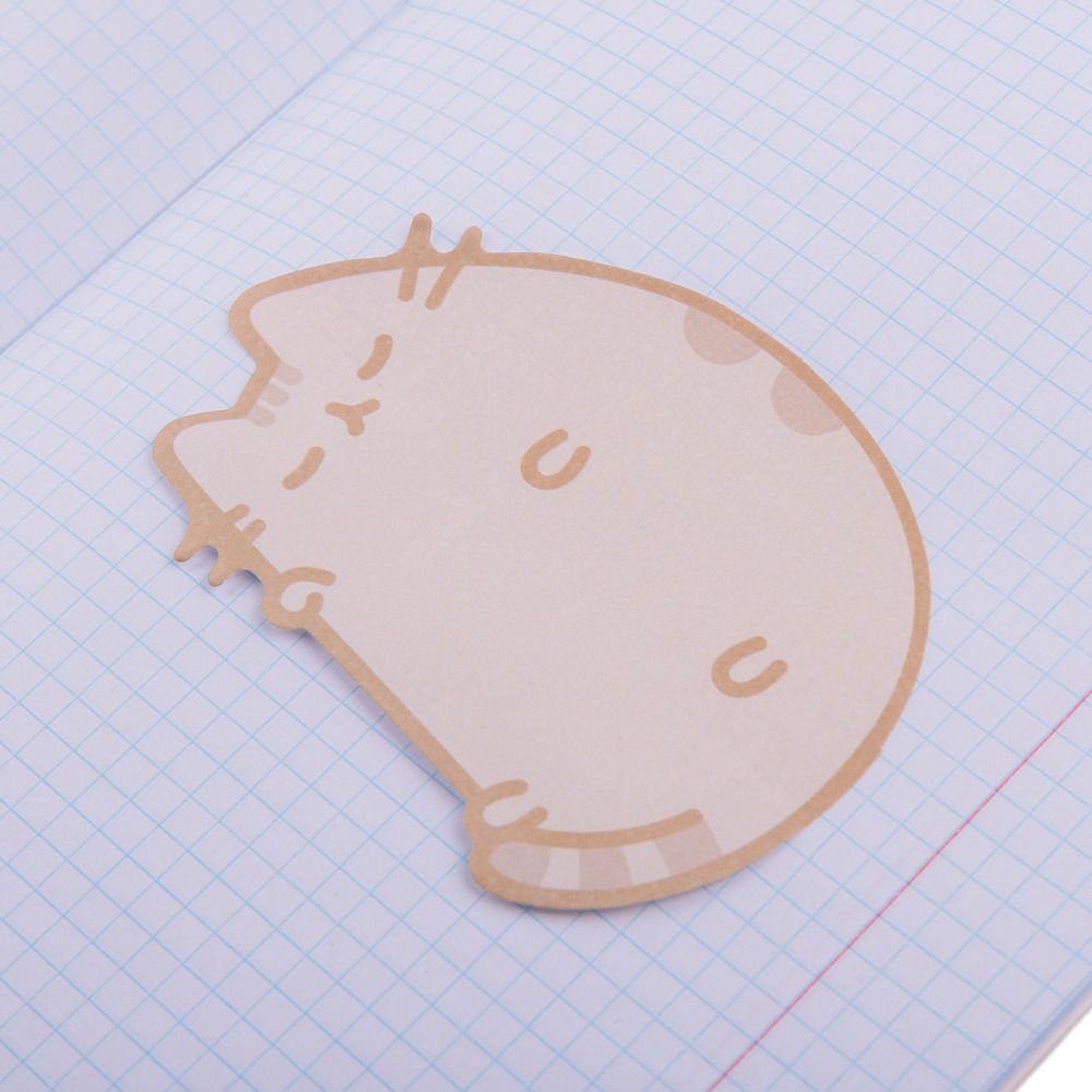 Папір з липким шаром Yes фігурний 40 аркушів Cute Pusheen 170424. Фото 2