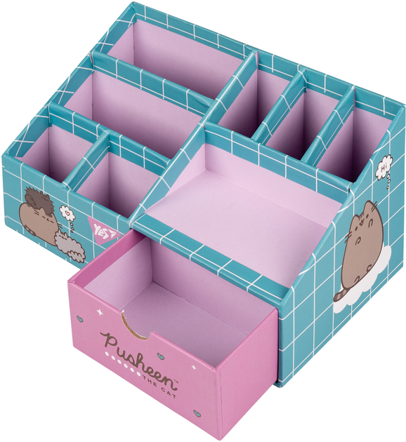 Органайзер настільний Yes Pusheen 8 відділень картон 708222. Фото 3