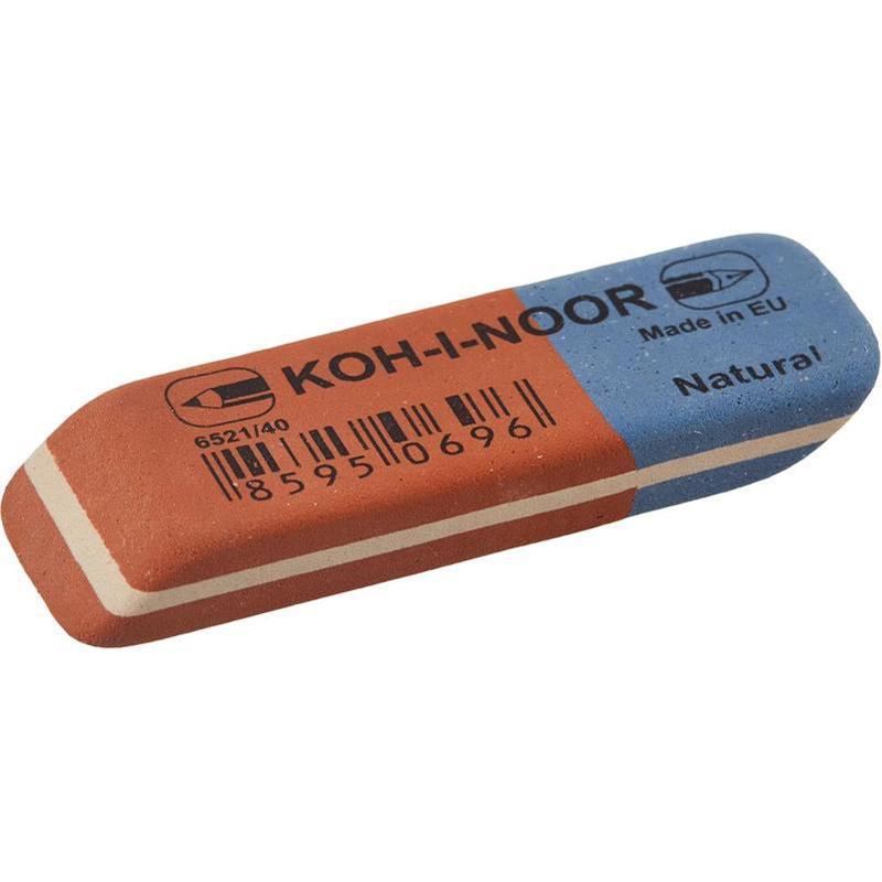 Гумка Koh-I-Noor комбінована BlueStar (40 шт) 6521/40 