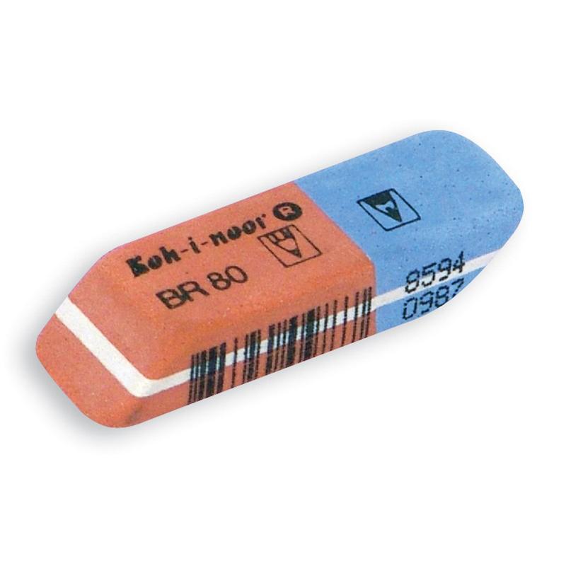 Гумка Koh-I-Noor комбінована BlueStar (84 шт) 6521/80 