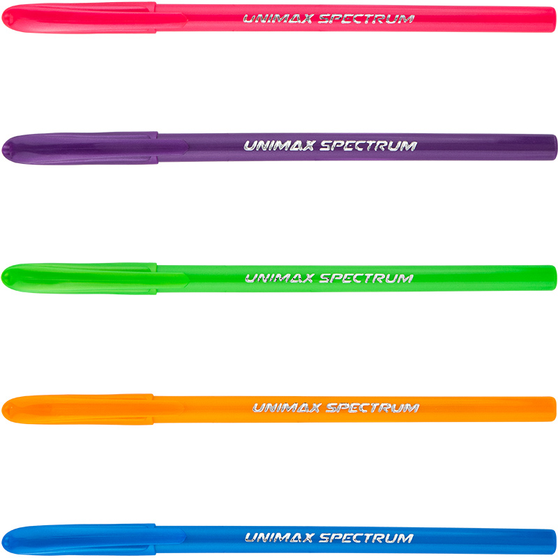 Ручка кулькова Unimax Spectrum Fashion, синя UX-135-02