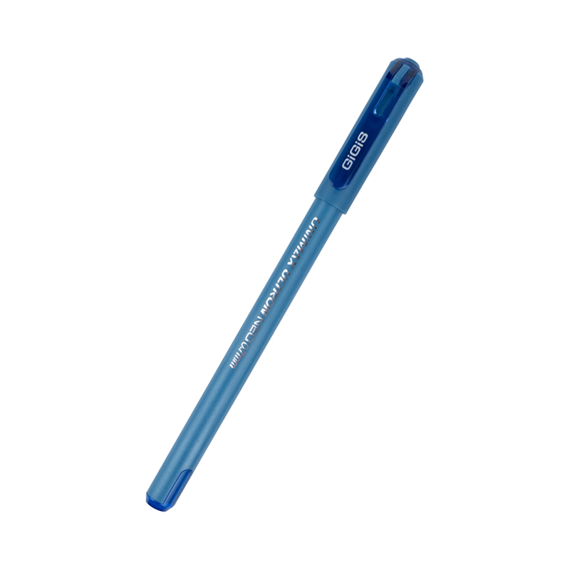 Ручка кулькова Unimax Ultron Neo 2х, синя UX-150-02. Фото 2